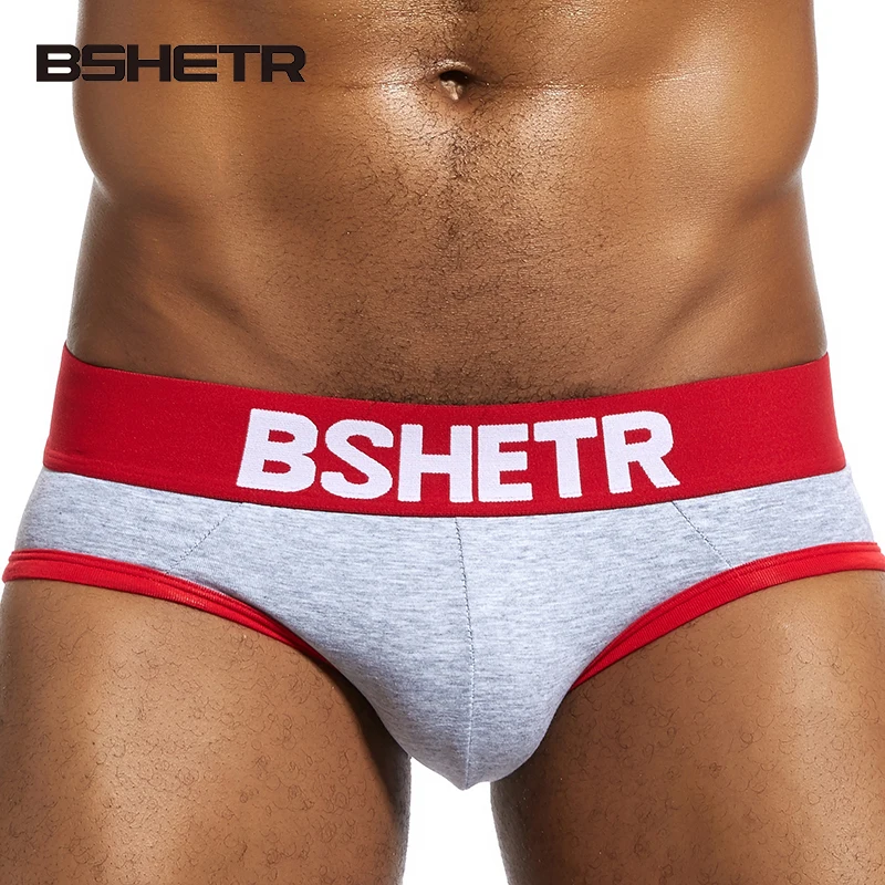 

Hot BSHETR Brand Soft Jockstrap G-strings Sexy Gay Men Underwear Low-Rise Bikini Male Short Thong Panties Slip Convex Thongs