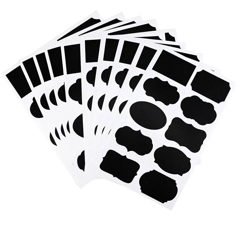 Chalkboard Labels Premium Reusable Chalkboard Stickers self adhesive