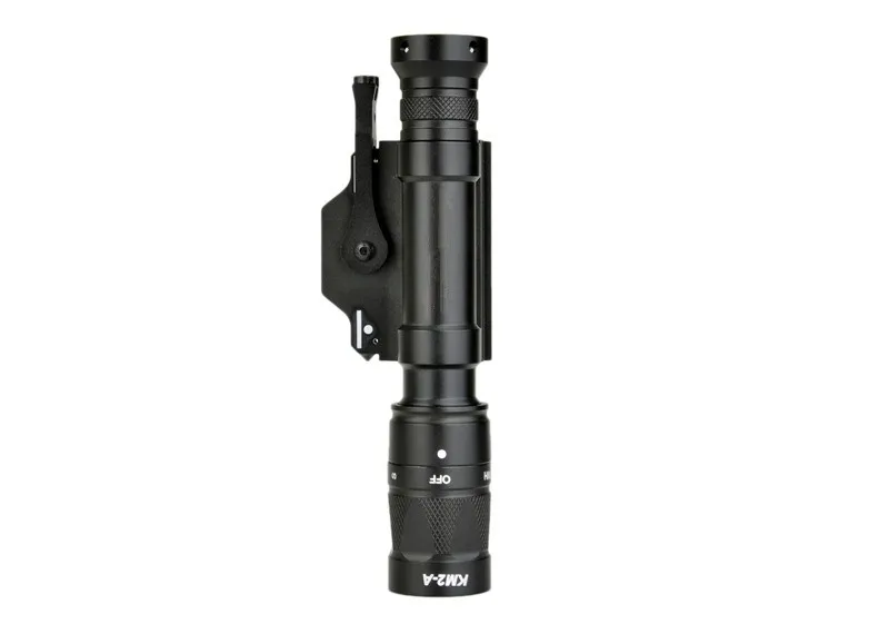 Tactical flashlight with tail switch M620W cree Q5 SCOUT LIGHT LED FULL NEW VERSION black DE (5)