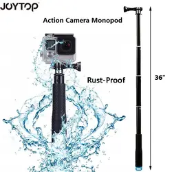 JOYTOP действие Камера POV Pola 36 "для серфинга дайвинга Выдвижная Go про себя selfie Stick шест-монопод для GoPro HERO 5 4 3 для SJCAM