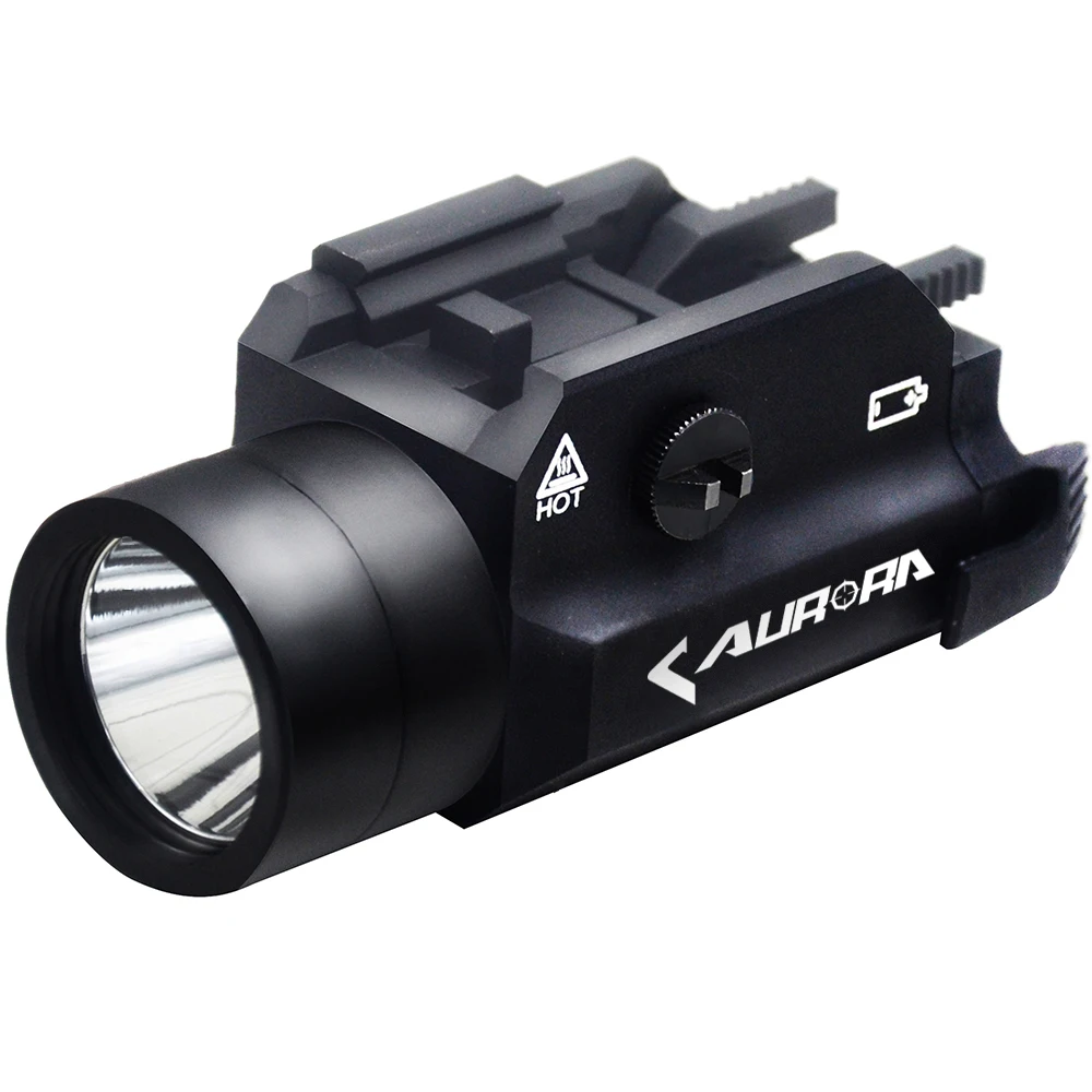 Hunting Handgun LED Flashlight Rifle Pistol 4 lighting Modes Include