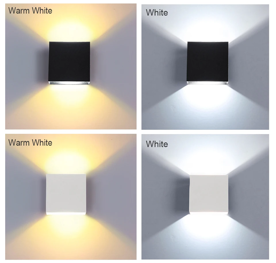 LED Diode Wall lampada  For Bedroom Living Room (4)