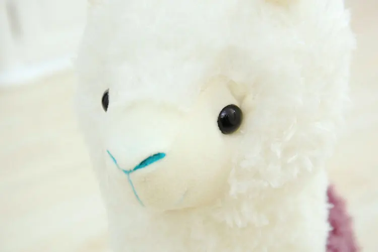 Cute 40cm Cartoon Alpaca Plush Toy Fabric Sheep Stitch Stuffed And Soft Animal Toys Llama Pillow Birthday Gift Toys For Children