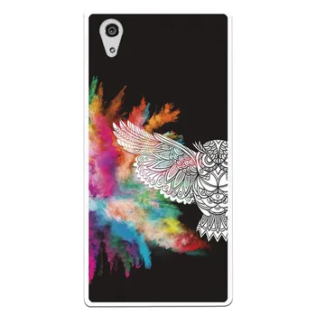 

Stand case costume drawing Owl WP006 for Sony Xperia XA1 Plus