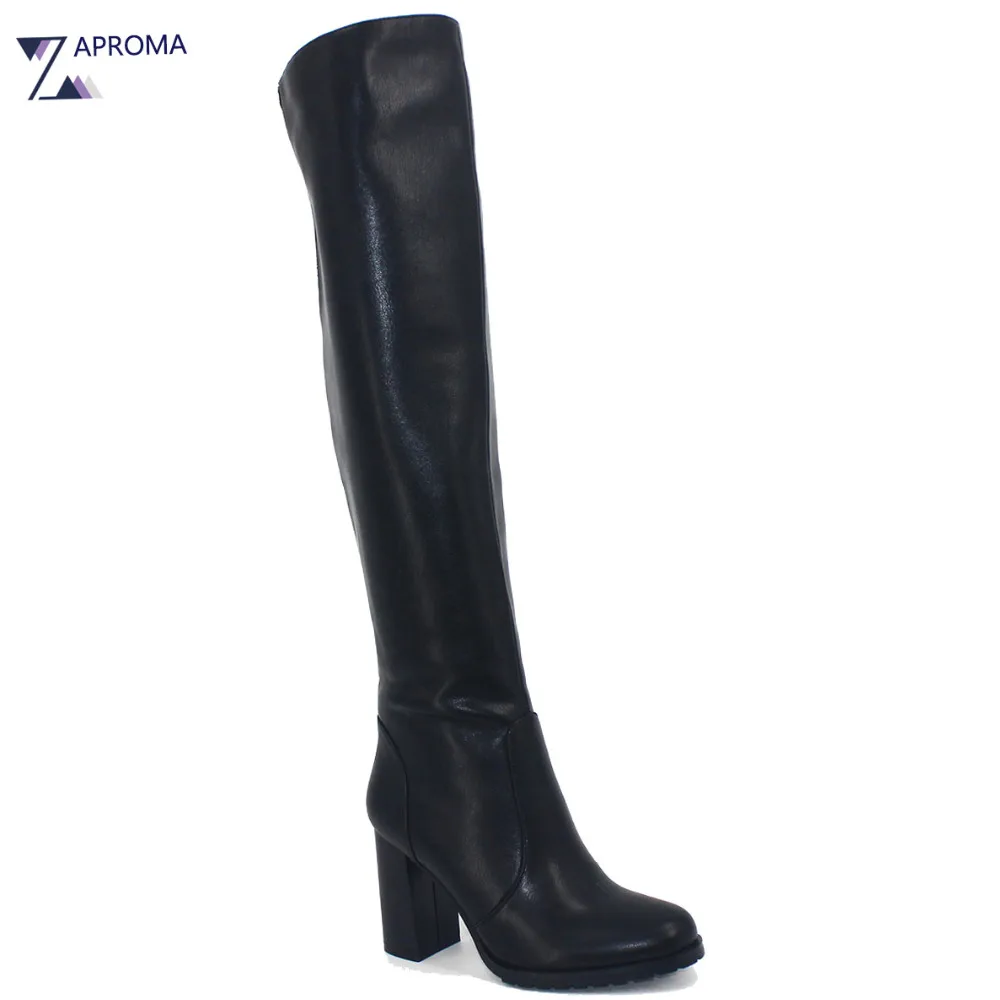 over the knee stretch high heel boots