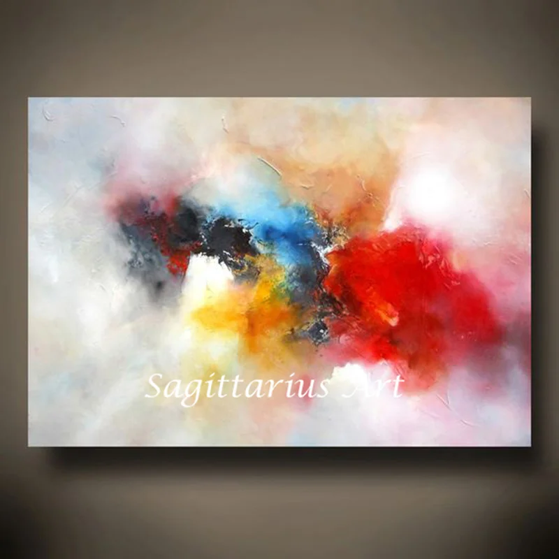

Hand Painted High Quality Abstract Past And Present Unique Modern Abstract Oil Painting Canvas Wall Living Room Artwork Art