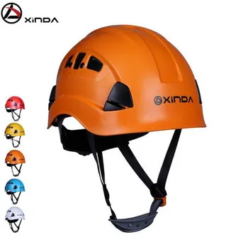 

XINDA Outdoor Downhill Climbing Helmets Riding Mountaineering Tunnel Cable Drop Rescue Helmet Drifting Protection