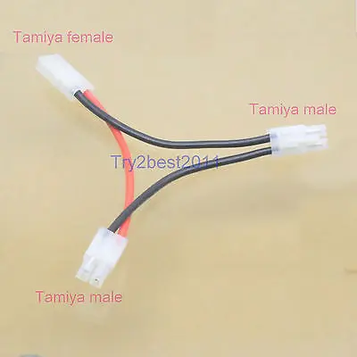DHL/EMS 50 Sets Tamiya Series Harness For 2 NiMh Battery RC Car Boat Connector LIPO Ni-CD -C1 | Инструменты