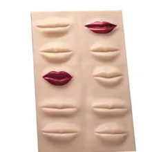 5 шт. высокое качество 3D губ практика для ухода за кожей кожи кожа для обучения татуировкам губ Перманентный макияж губы кожа для тренировки с бесплатной доставкой