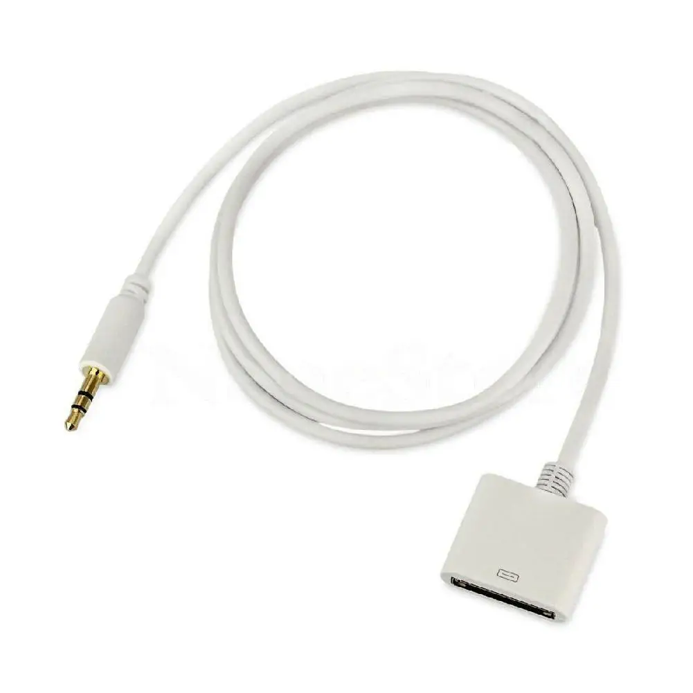 HobbyLane 30 pin мама до 3 5 мм папа AUX аудио разъем кабель Pin адаптер конвертер для iPod iPhone 4S