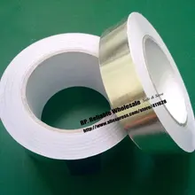 1x20 мм* 40 м* 0,06 мм клейкая Алюминиевая фольга лента для BGA PCB пайки маскировки EMI экранирование