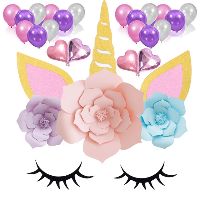 unicorn party decorations for girls birthday party baby shower diy