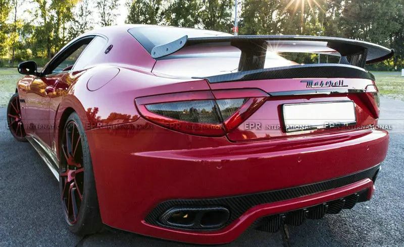 Автомобиль Стайлинг для Maserati Gran Turismo Mansory Стиль углерода Волокно GT Спойлер (для GT)