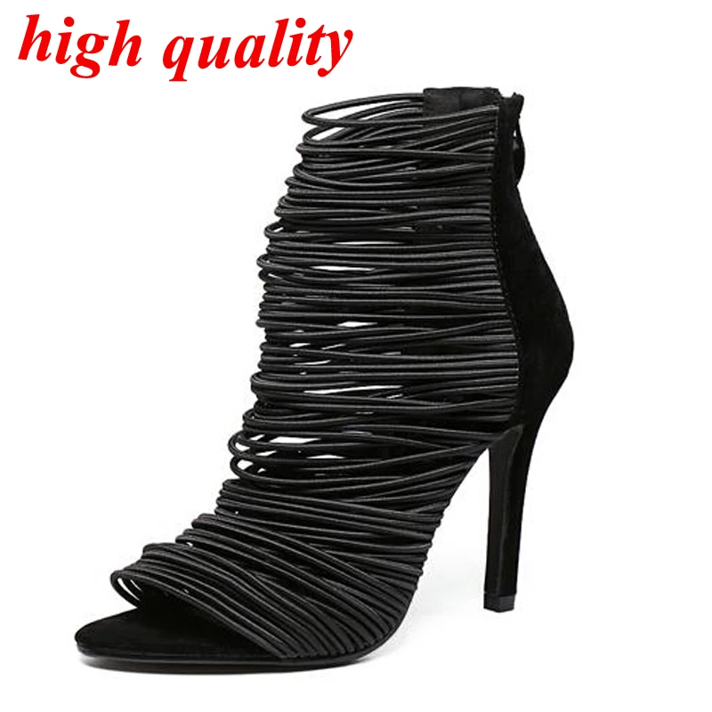 ladies sandals font b Women b font heels sexy pumps peep Toe high heel sandals Pumps