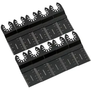 

10PCS Wood Cutting Saw Blade Oscillating Kit Multi Tool for Dremel Fein Multimaster Makita Mix Multitool Blades Set (10p