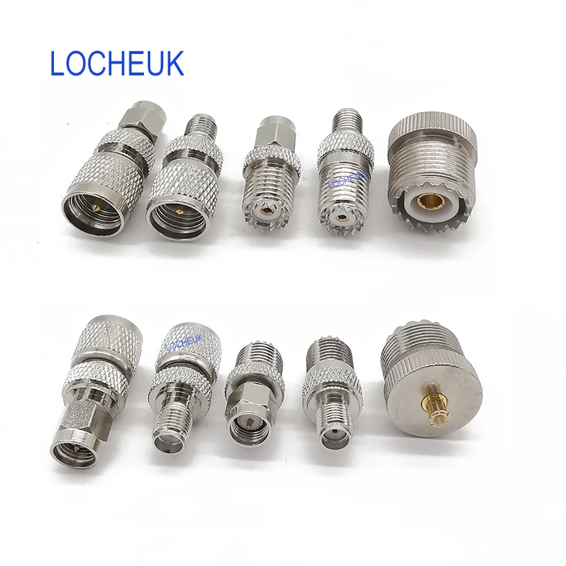 20 Тип RF коаксиальный переходник UHF PL259 радиочастотный адаптер комплекты к SMA SO239