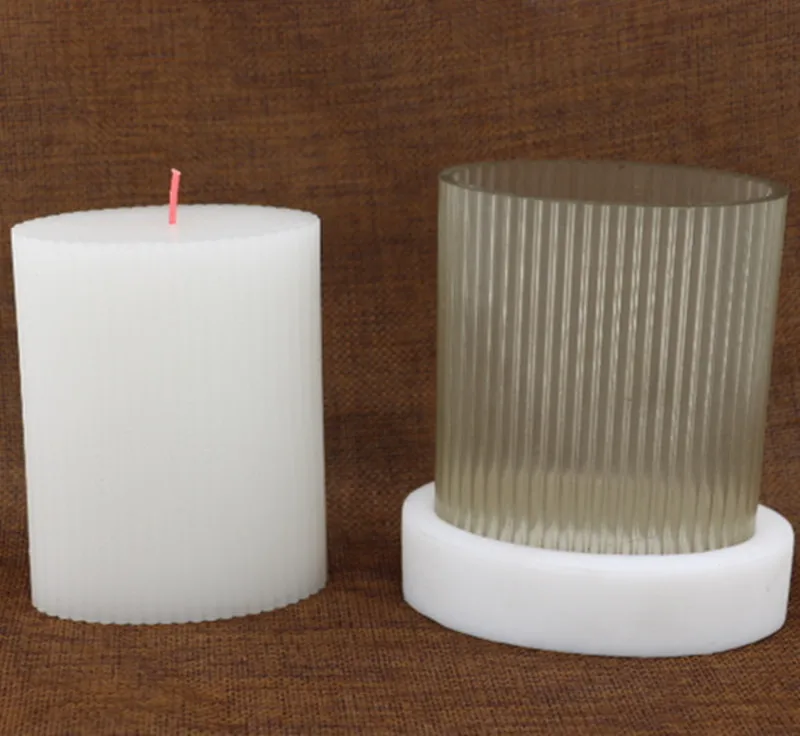 DIY овальная Шестерня 8*4,5*11 см свеча делая модель свечи, высокая термостойкая Свеча Плесень Для diy
