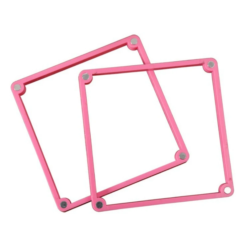 

Cake Stencil Fixing Frames DIY Mold Sweet Cookies Baking Solid Color Non-toxic Plastic Tools Cake Decoration Z