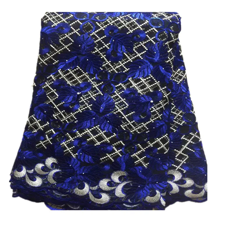 

African Tulle Lace Fabric 2018 African French Lace Fabric High Quality With Beads Nigerian Embroidery Tulle French Lace 30