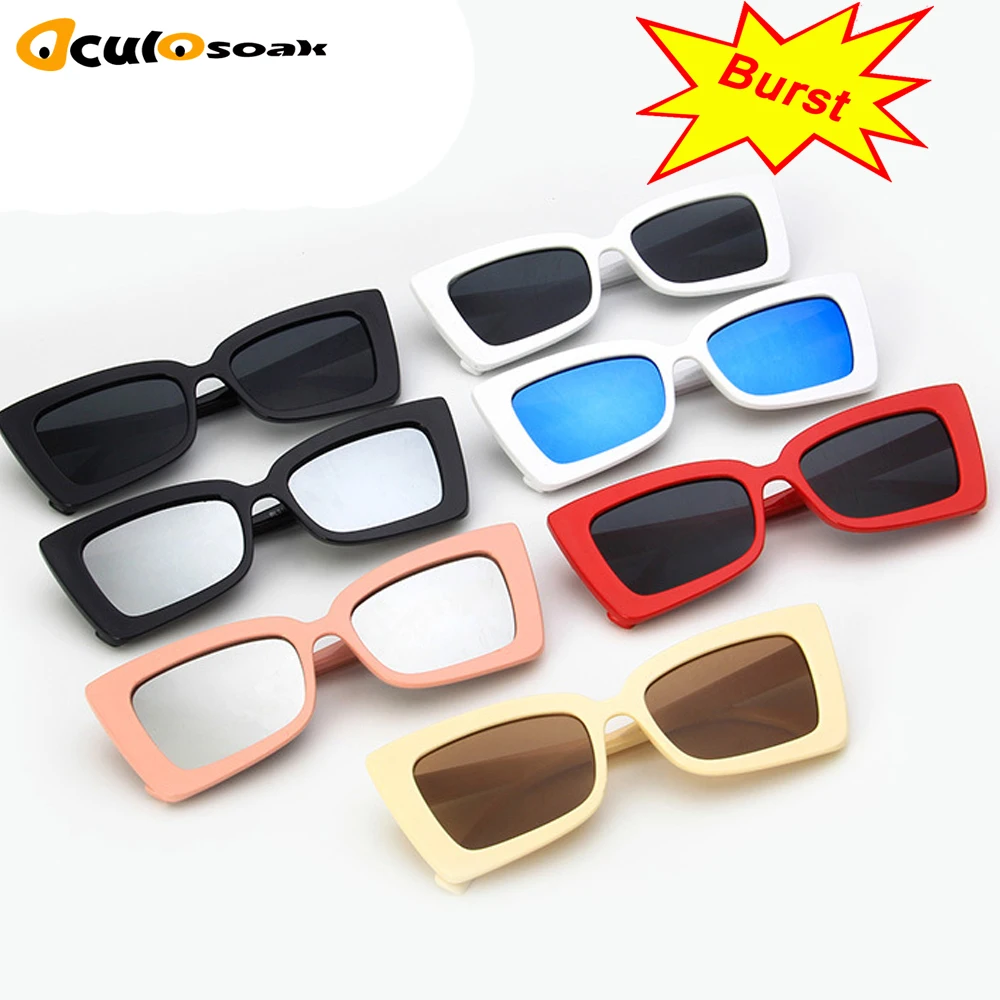 2019 New Retro Sunglasses Men Plastic Rectangle Women Sunglasses Brand Luxury Sun Glasses Gafas Oculos Eyewear UV400 2019 New Retro Sunglasses Men Plastic Rectangle Women Sunglasses Brand Luxury Sun Glasses Gafas Oculos Eyewear UV400