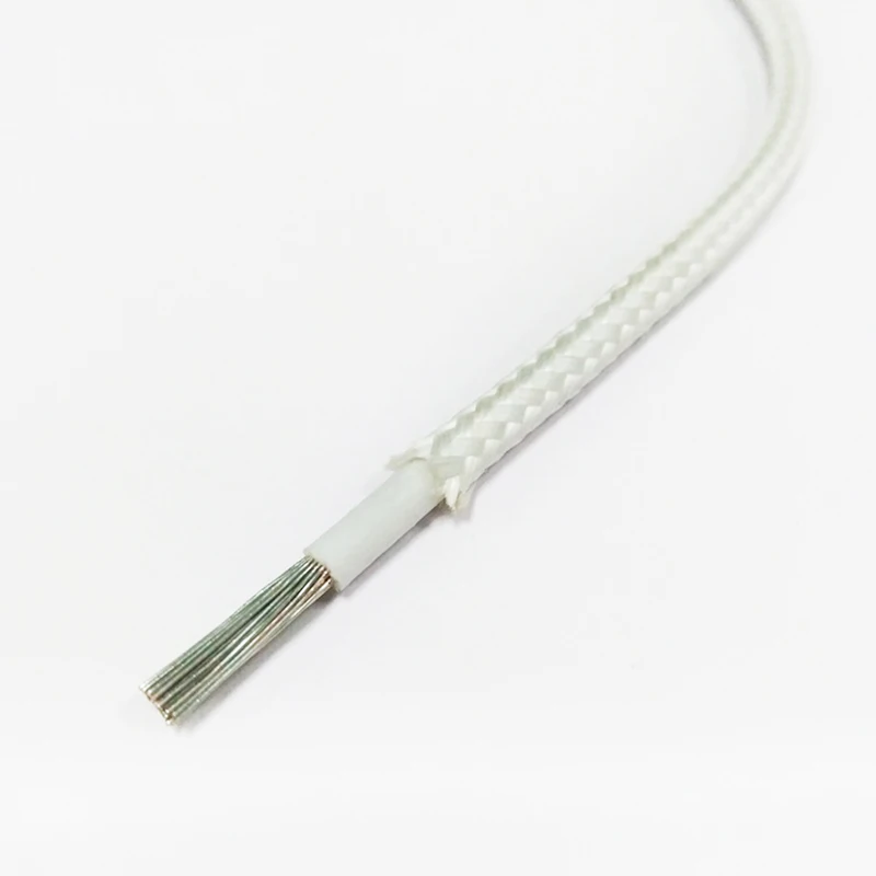 UL3122 Silicone Braided Wire 50M High Temperature Wire Glass Fiber Silicone Rubber Flame Retardant Tinned Soft Copper Cable      (12)