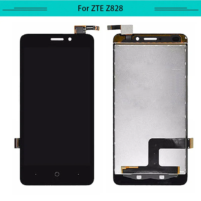 Протестировано 3 шт./лот для zte Avid Plus Z828 Полный ЖК-дисплей с сенсорным экраном