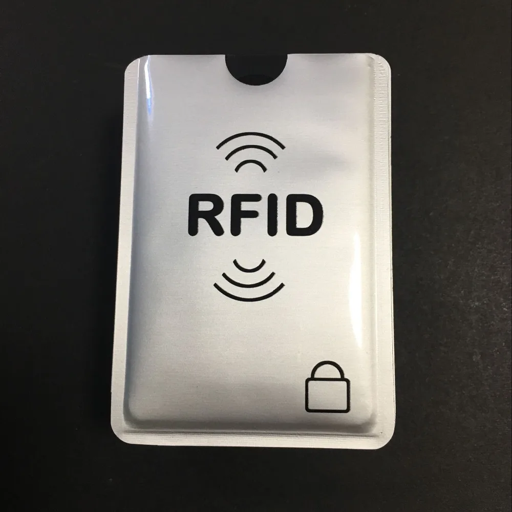 20+ 3 шт RFID блокатор Печатный алюминий рукав cardsheild защищенная ID карта Противоугонный кредитный щит карты 3 паспорта держатель