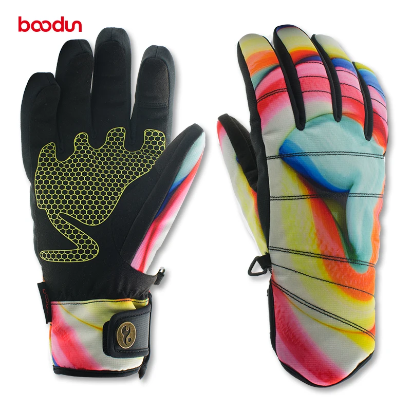 Boodun Womens Winter Warm Gloves Waterproof Girls Glove thermal
