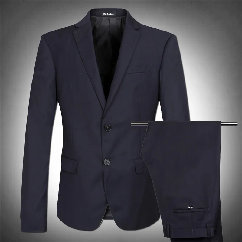 Светло-голубой блейзер мужской костюм пиджак комплект высокого качества Экстра большой очень большой мужской осенний размера плюс M-4XL 5XL 6XL 7XL 8XL