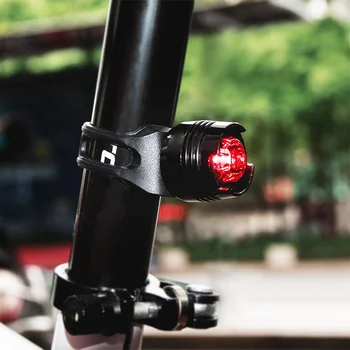

Hot Bike LED Headlight+Taillight Kit USB Rechargeable Waterproof Lights 4 Modes Safety Night Light DO2