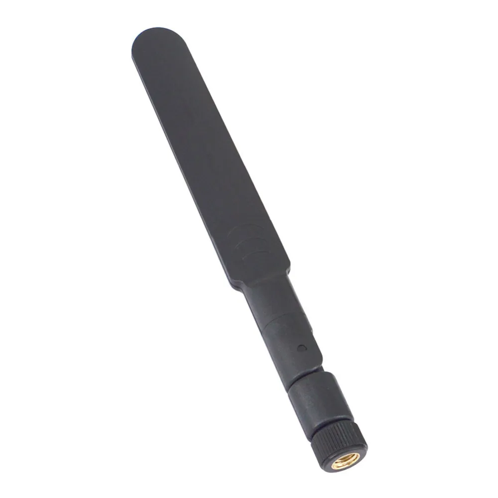 2 piece/lot Black wifi Antenna dual-band 2.4g 5.8ghz Omni 5dbi Aerial RP SMA male Connector 5.8g Antenna