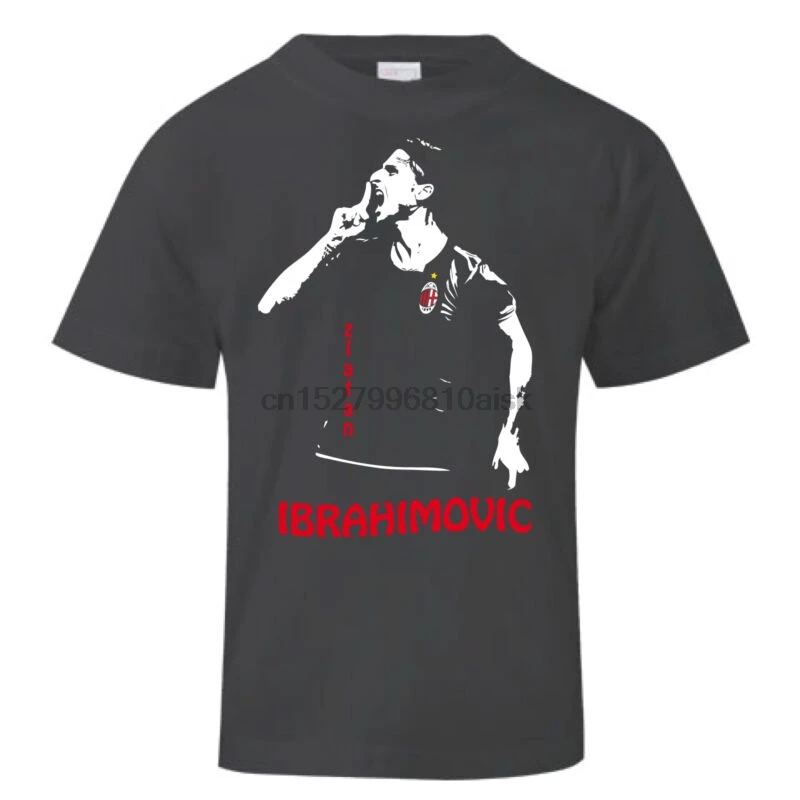 

T-shirt IBRAHIMOVIC IBRA MILAN ZLATAN Bambino Bambina maglietta maglia CALCIO