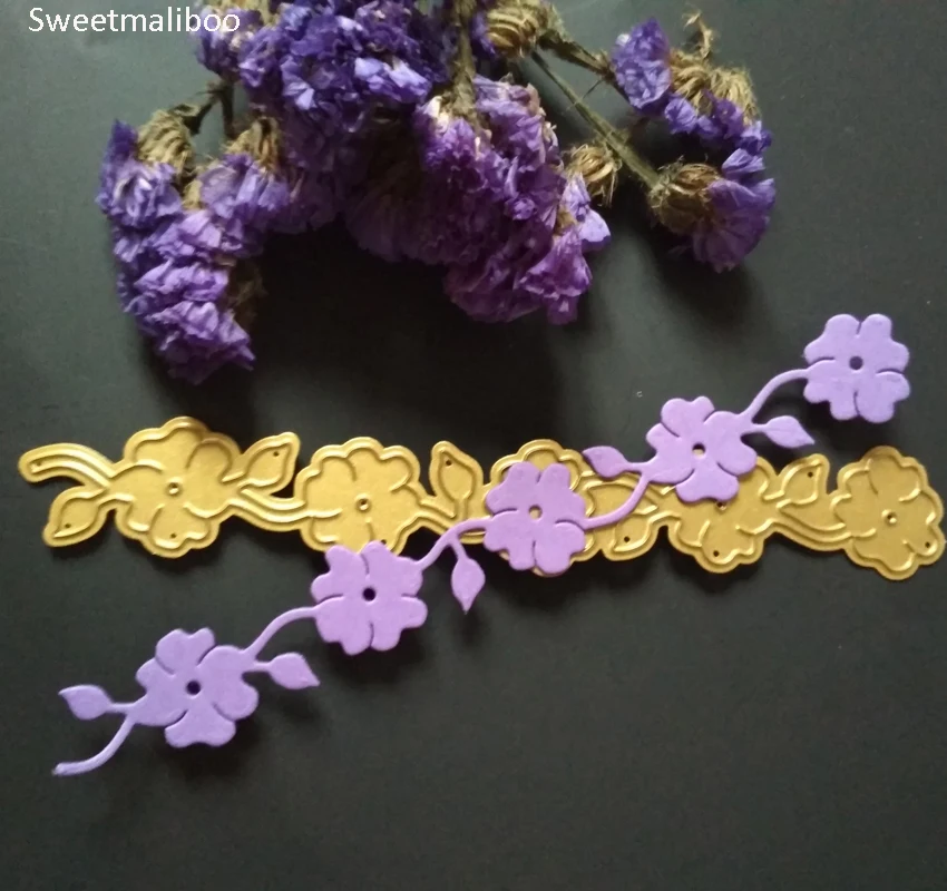 Flower border cutting dies
