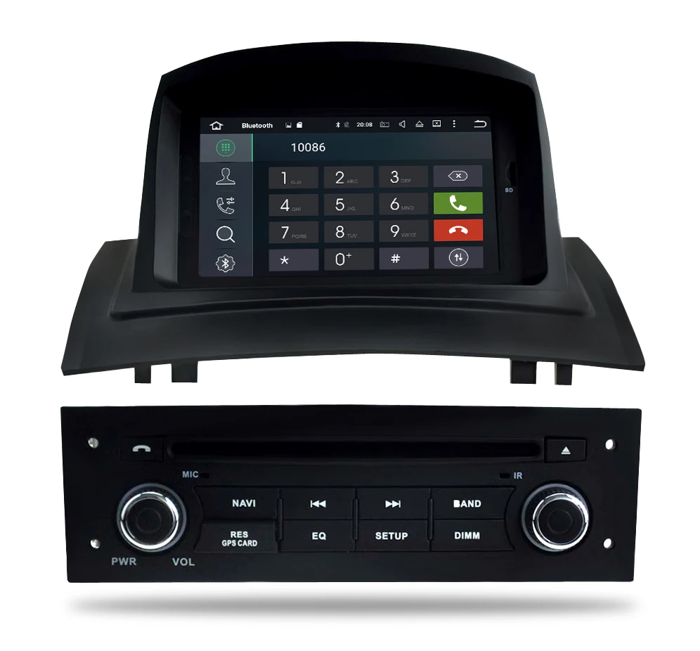 Headunit For Renault Megane 2 Fluence 2002-2008 Android 8.0 Car Stereo DVD Player GPS Navigation 4GB RAM Video Multimedia Radio-3