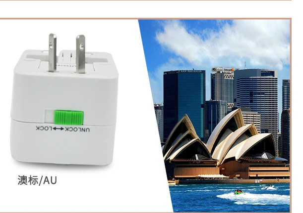 New 2USB Charging Port  Universal Worldwide Convenient Travel Wall Charger Power UK AU US EU Plug Adapter Adapter free shipping (14)