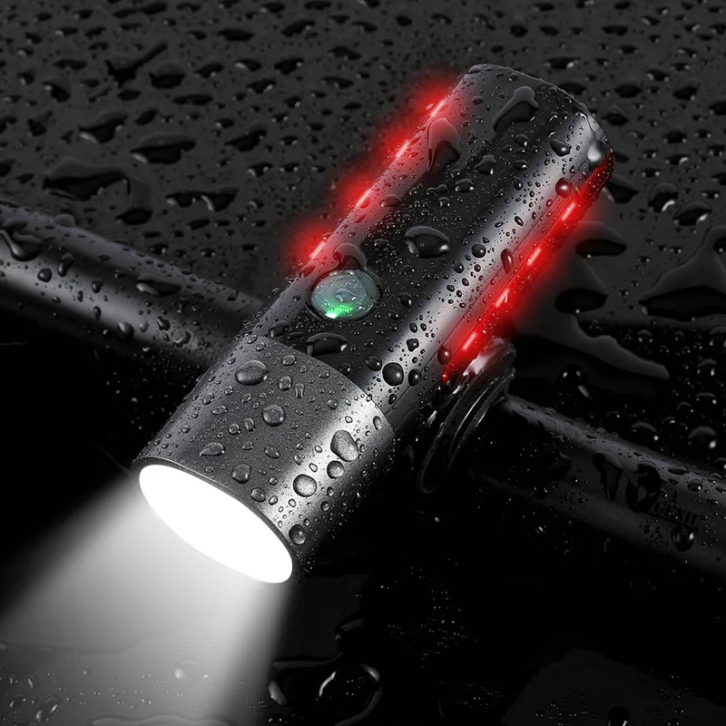 Clearance Waterproof Bicycle Light USB Charging IPX5 Flashlight For Bike  Headlight Cycling Front Lamp 0