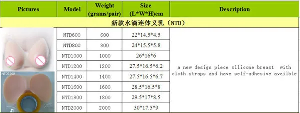 NTDfake breast artificial false boobs