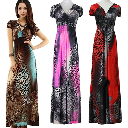  font b Women b font Summer font b Sexy b font Beach Bohemian Maxi font