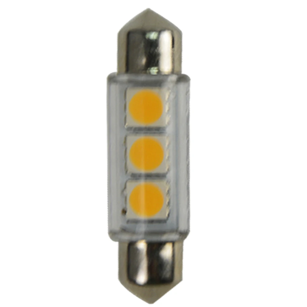 Festoon 38 мм LED Автомобильный свет Авто DC 12V биполярная Дверь Купол лампы для чтения