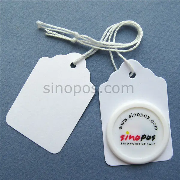 32x48mm Strung Garment Price Tags, string Gift hang tag, prestring  Packaging Label, prestrung Blank Merchandise Tags in Paper - AliExpress