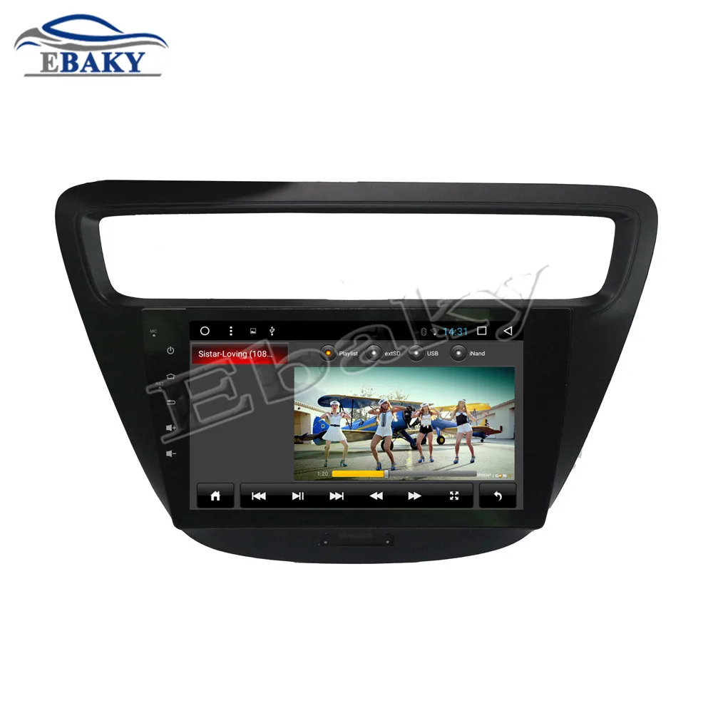 Top NaviTopia 9inch 1GB/2GB RAM Quad Core/Octa Core Android 7.1/8.1 Car DVD Radio for Chevrolet Lova RV 2015- with GPS/wifi/map 17