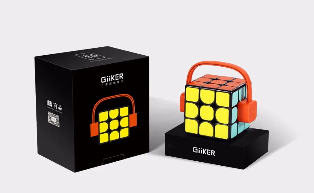 Xiaomi Giiker Super Smart Cube i3 Bluetooth подключение приложение синхронизация зондирования идентификация интеллектуальная игрушка