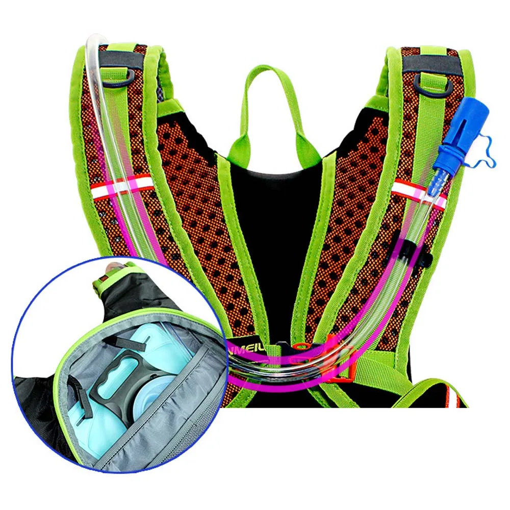 ANMEILU 18L рюкзак для скалолазания, спортивная сумка для верховой езды, уличные сумки, рюкзак, гидратация воды, сумка, рюкзак+ дождевик, набор Mochila