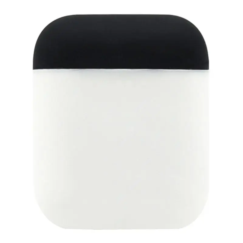 

Double color Shockproof Protection Sleeve Silicone Case For Airpods Headphones Wireless Bluetooth Soft Shell