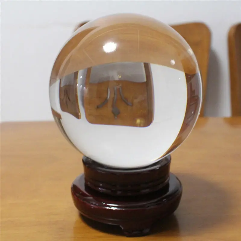 Хрустальный фотообъектив с шариком фотореквизит фон 80 мм Lensball домашний