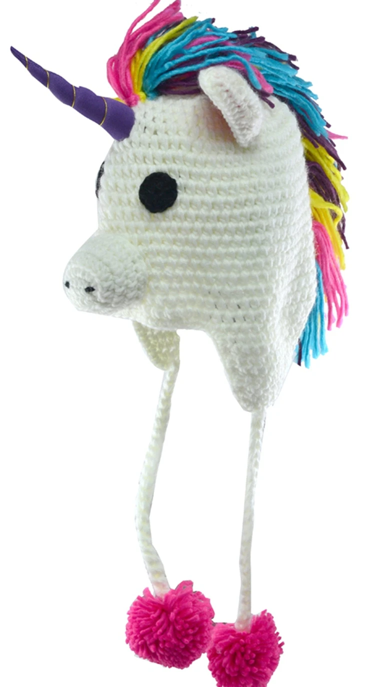 Ganchillo del de sombreros divertidos, sombreros de