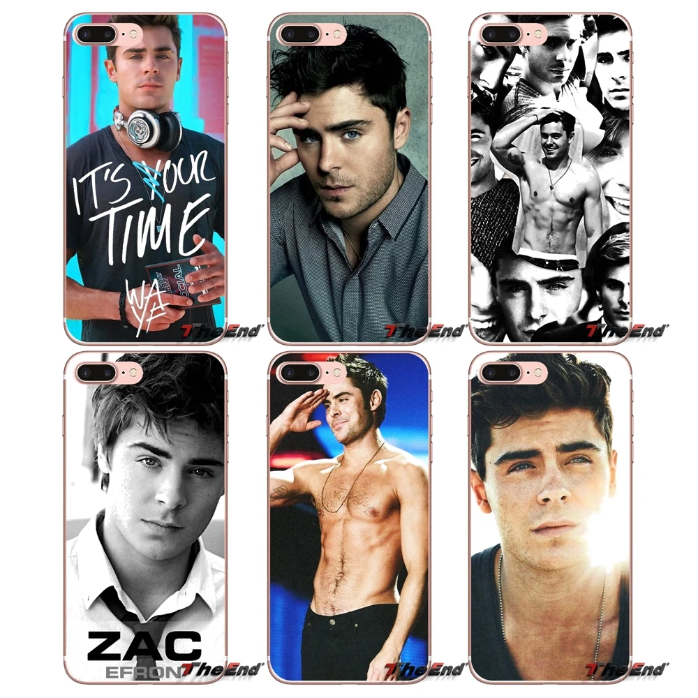 

For Huawei Honor 7X V10 6C V9 6A Play 9 Mate 10 Pro Y7 Y5 P8 P10 Lite Plus GR5 2017 Zac Efron TPU Soft Silicone Phone Case Cover