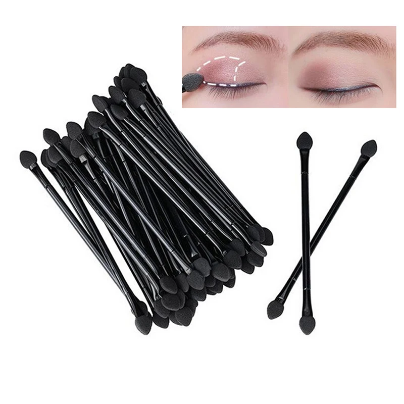 20Pcs/lot Disposable Dual Sides Eye Shadow Applicator Makeup Applicator