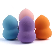 Косметическая губка в форме тыквы, мягкая основа для лица, губка для макияжа, инструмент для красоты, различные цвета, губка