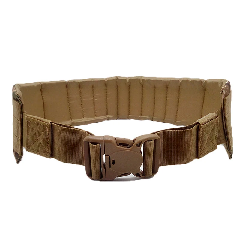 

Tactical Wide Betl Army Military Molle Combat Survival Waist Belt Equipment Outdoor hunting Airsoft Multi-use Outer Canvas Belts